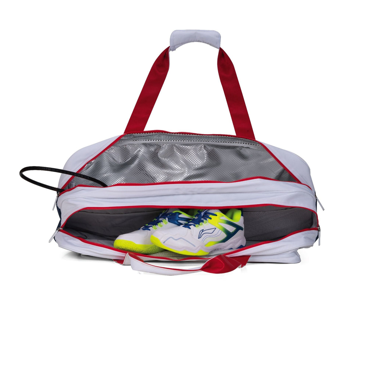 Trailblazer Badminton Bag-White/Red