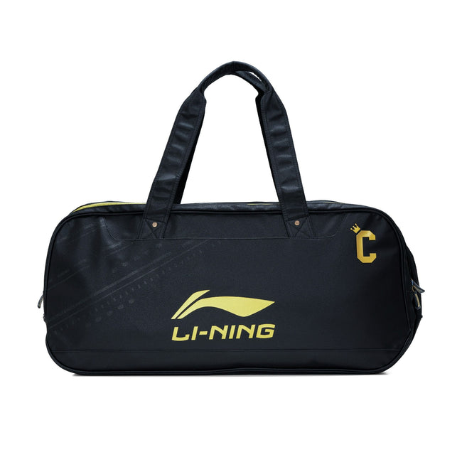 Crown Badminton Kit Bag-Black/Gold