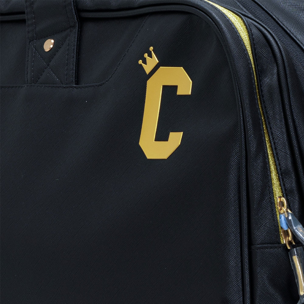 Crown Badminton Kit Bag-Black/Gold