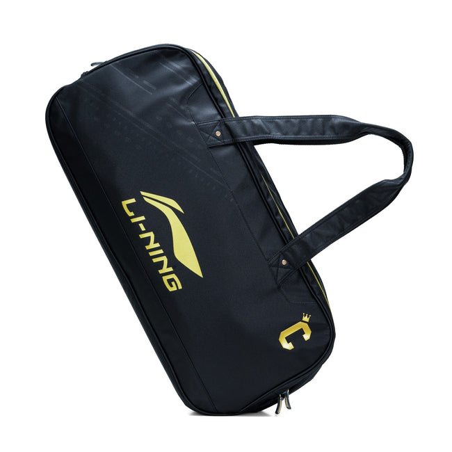 Crown Badminton Kit Bag-Black/Gold