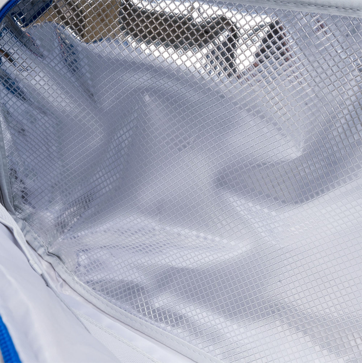 Crown Badminton Kit Bag-White/Blue