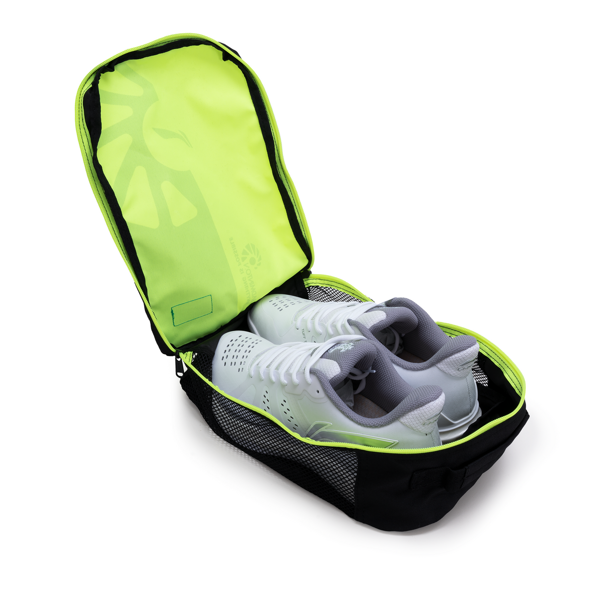 Beamer Shoe Bag-Black/Green