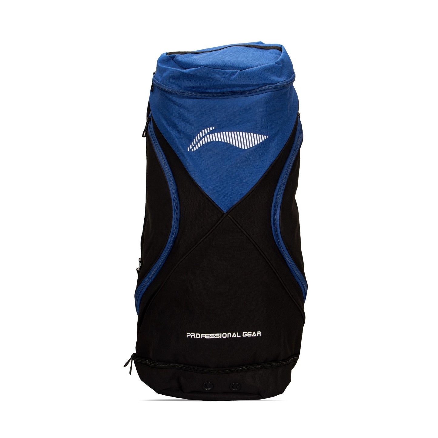 Long Backpack with Racket Bag-Black/Blue