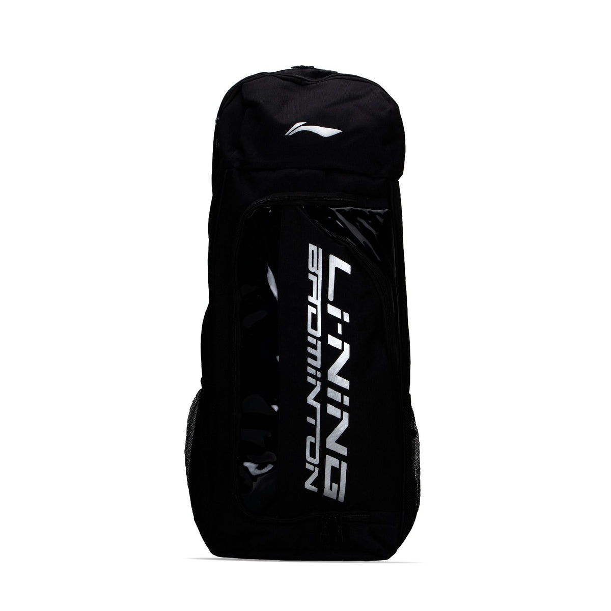 Long Backpack with Racket compartment-Black