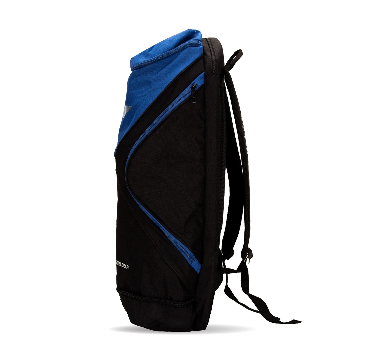 Long Backpack with Racket Bag-Black/Blue