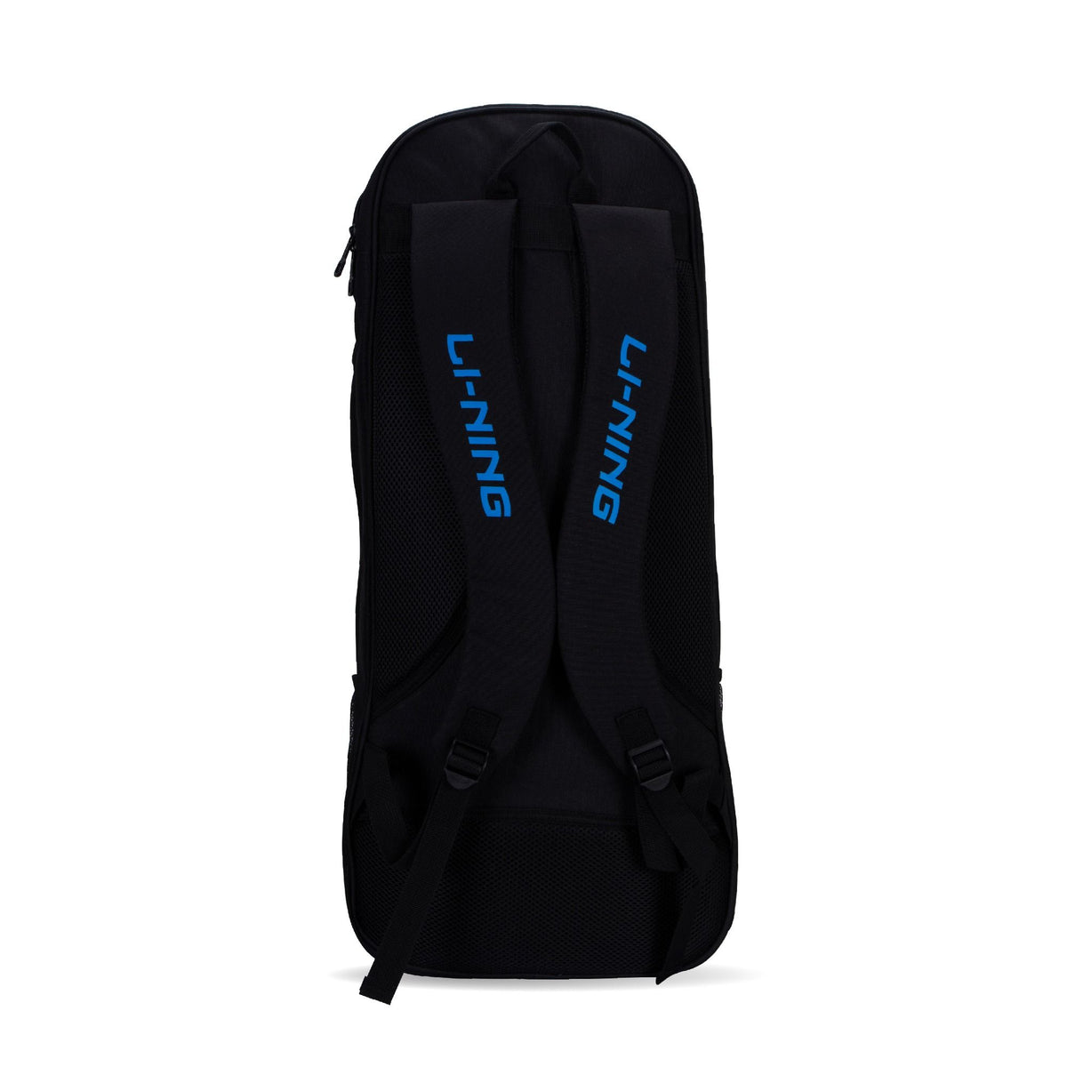 Long Backpack with Racket compartment-Black/Blue