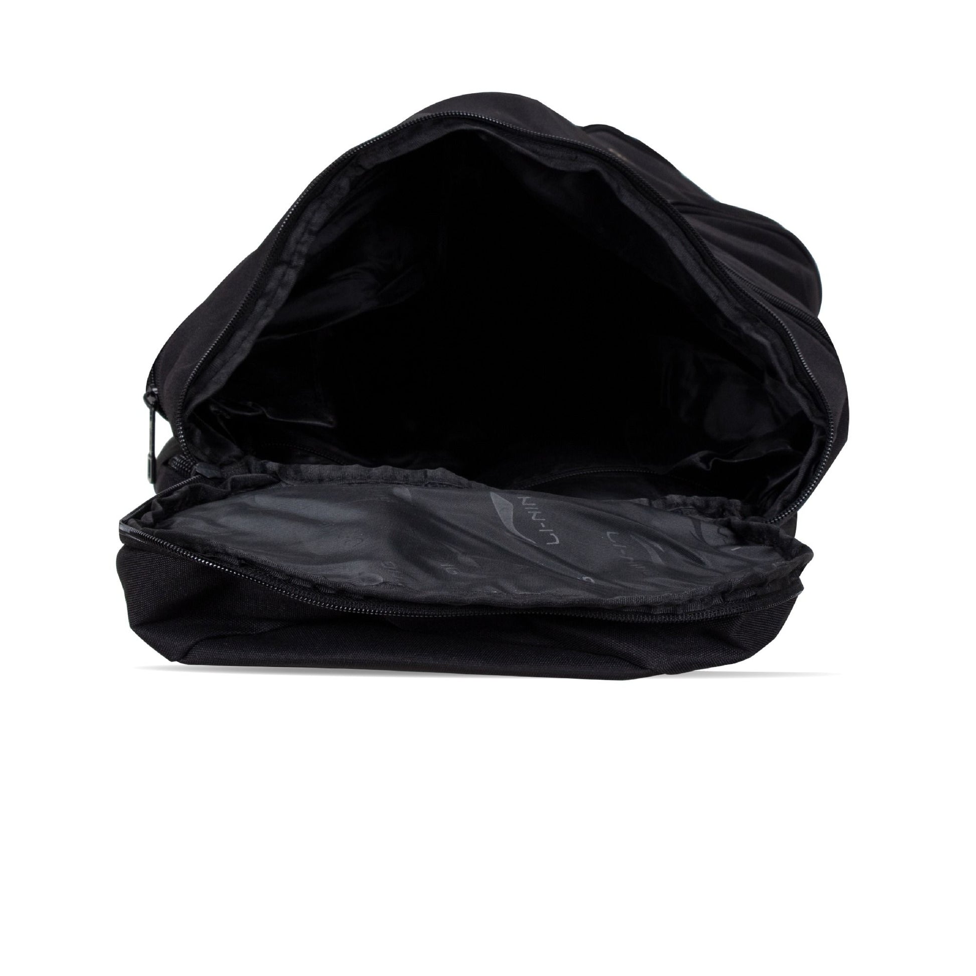 Long Backpack with Racket Bag-Black