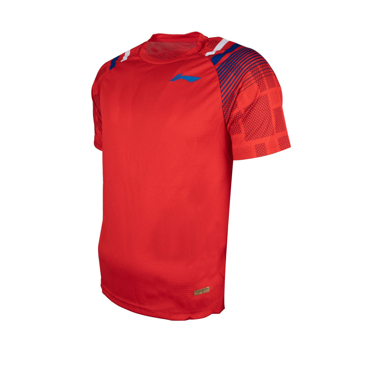 Li-Ning Graphic Active T-Shirt-Red-XS