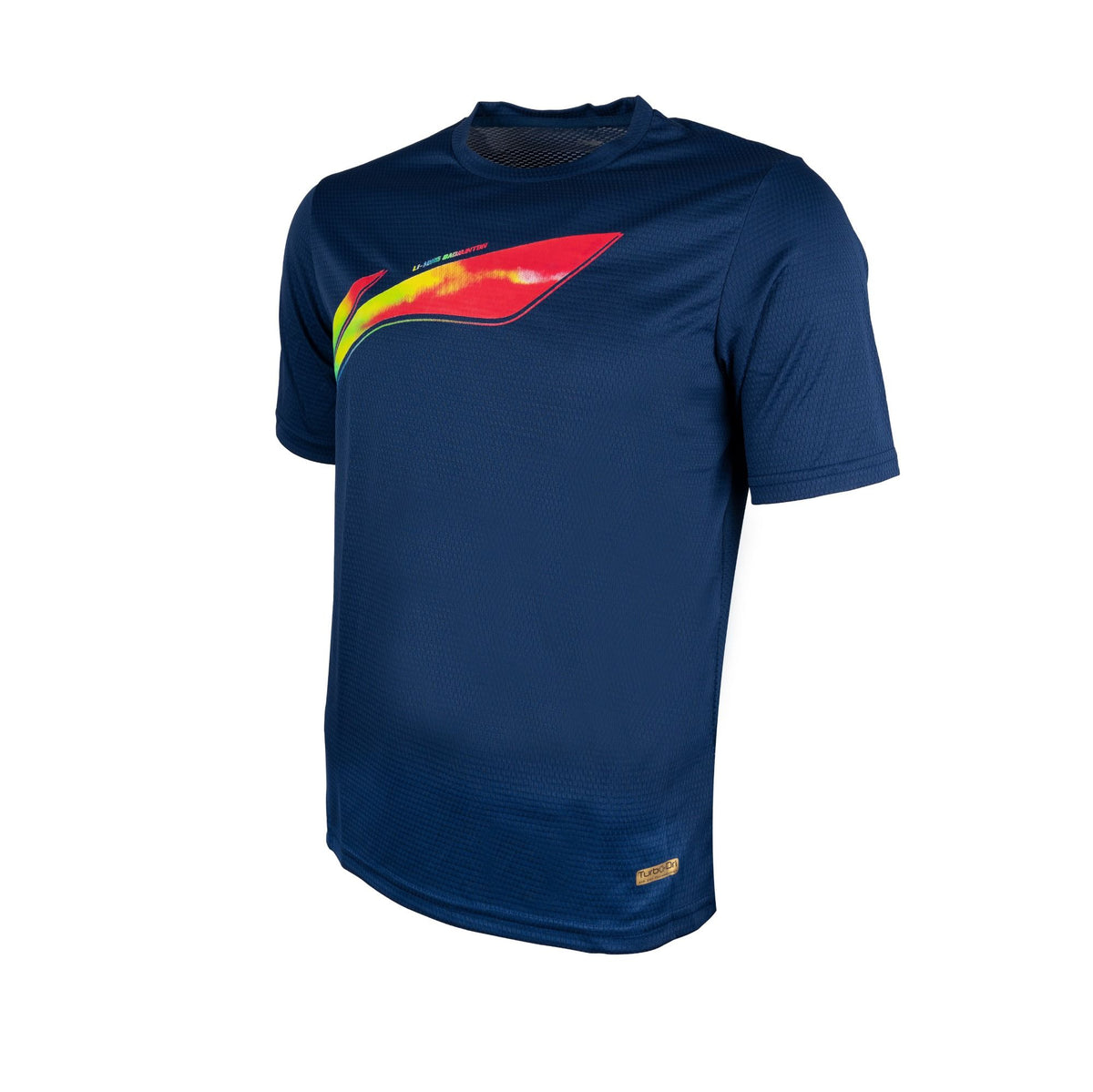 Li-Ning Big Logo Tee-Navy-XS