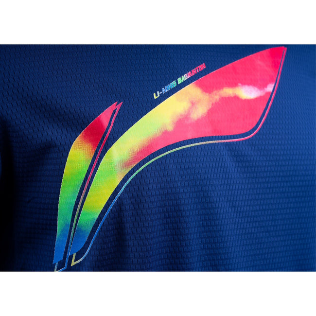 Li-Ning Big Logo Tee-Navy-XS