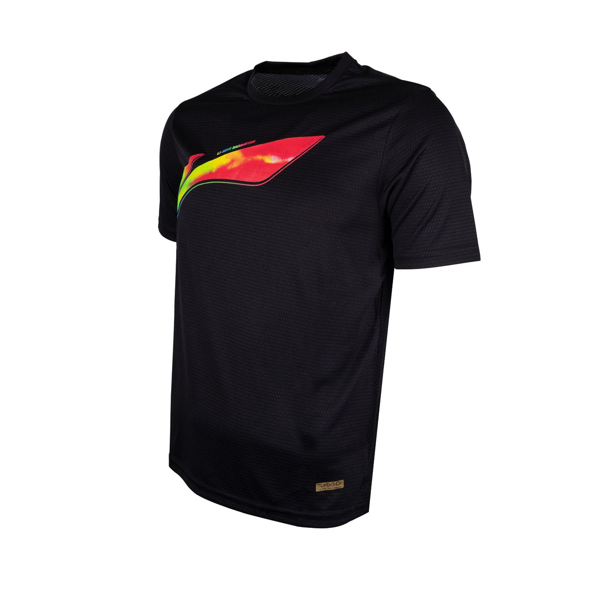 Li-Ning Big Logo Tee-Black-XS