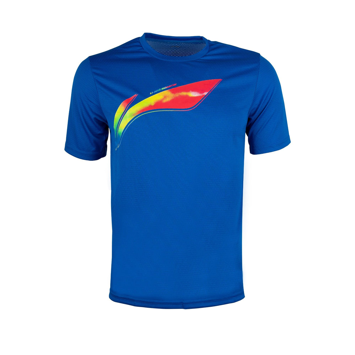 Li-Ning Big Logo Tee-Royal Blue-XS