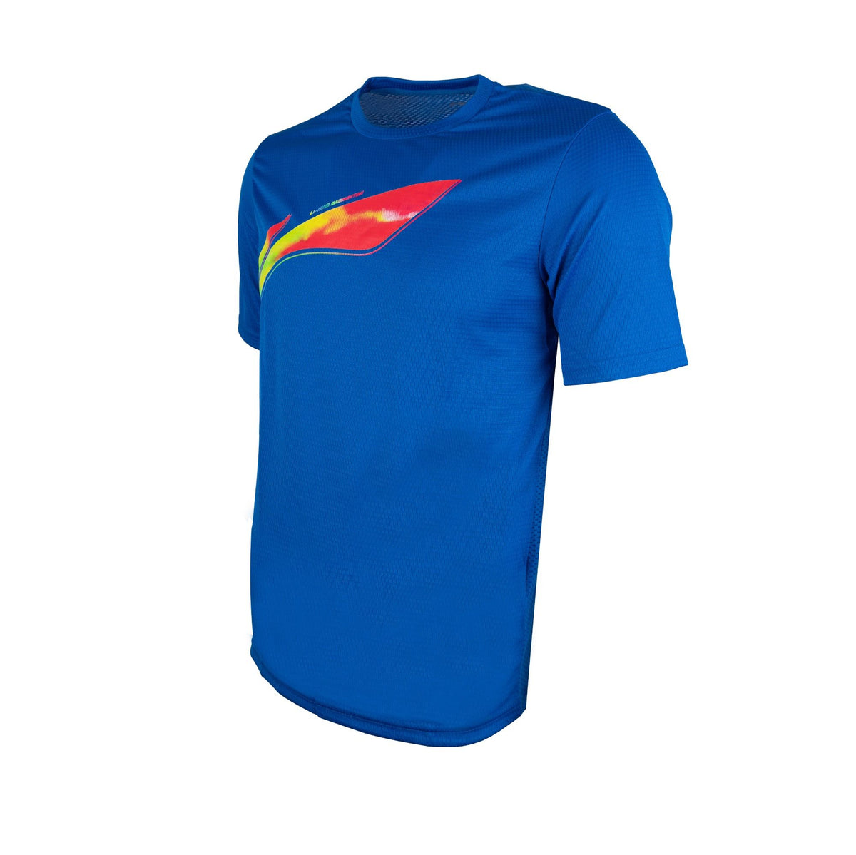 Li-Ning Big Logo Tee-Royal Blue-XS
