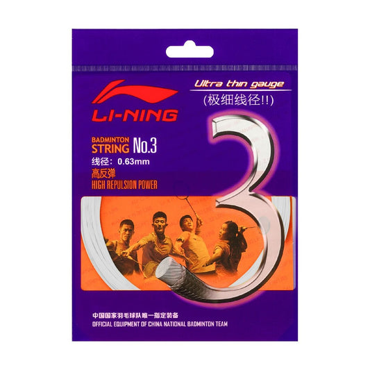 No. 3 String-White