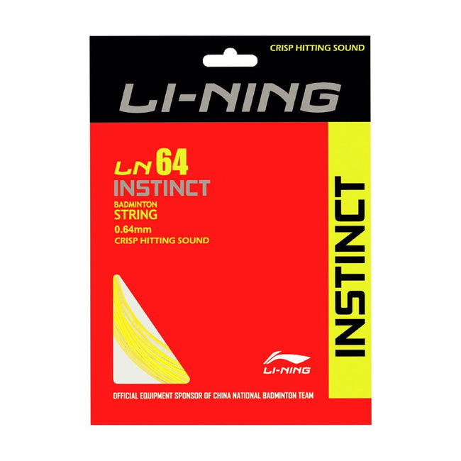 LN - 64 - Instinct Badminton String-Yellow