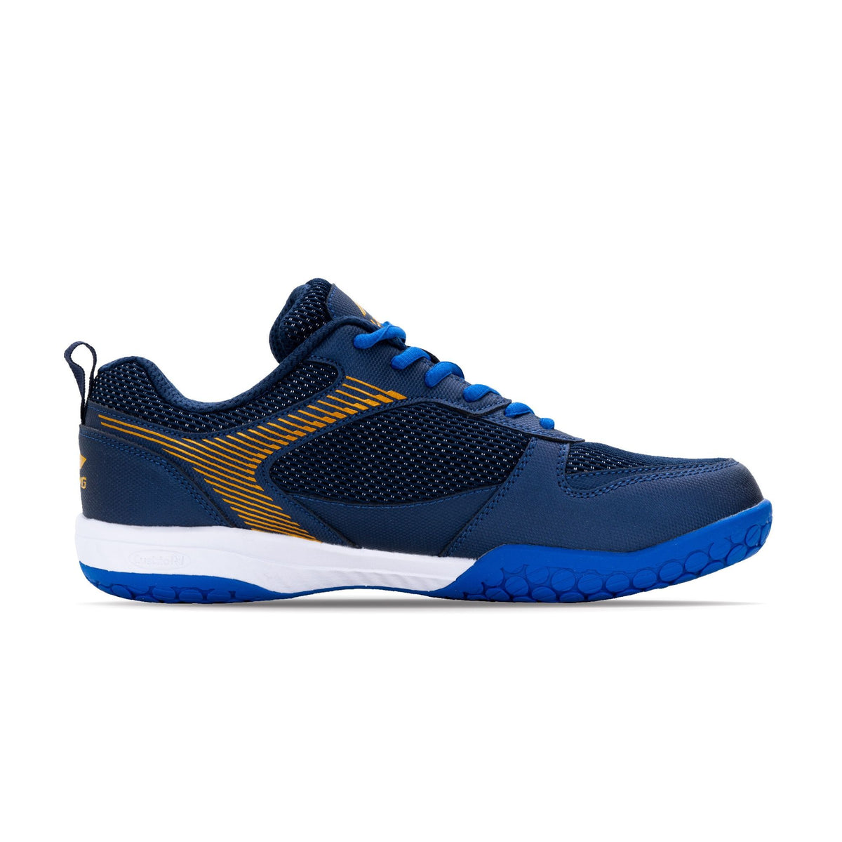 Li-Ning Ultra Badminton Shoe-Navy/Gold-9 UK