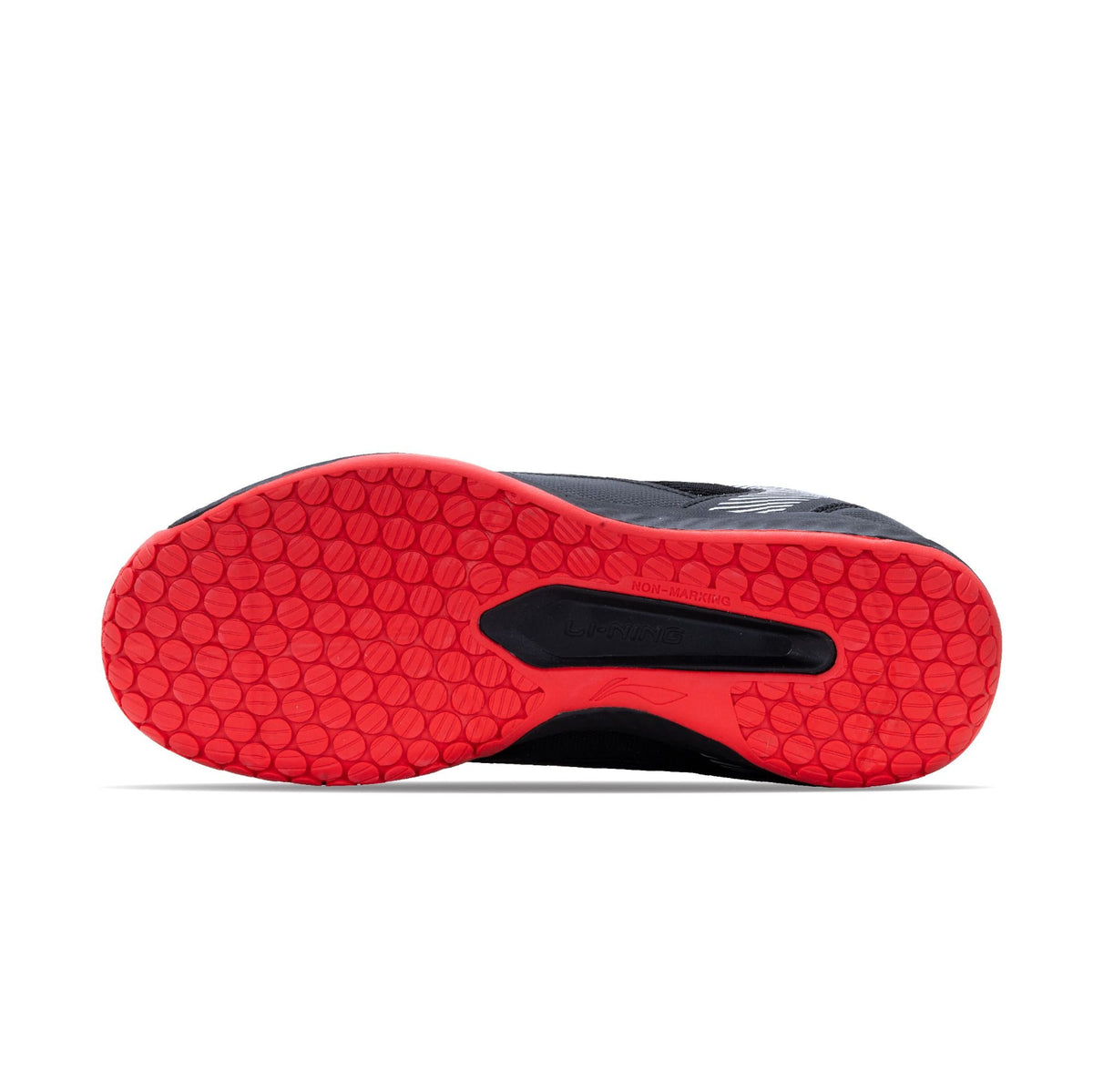 Li-Ning Ultra Badminton Shoe-Black/Red-9 UK