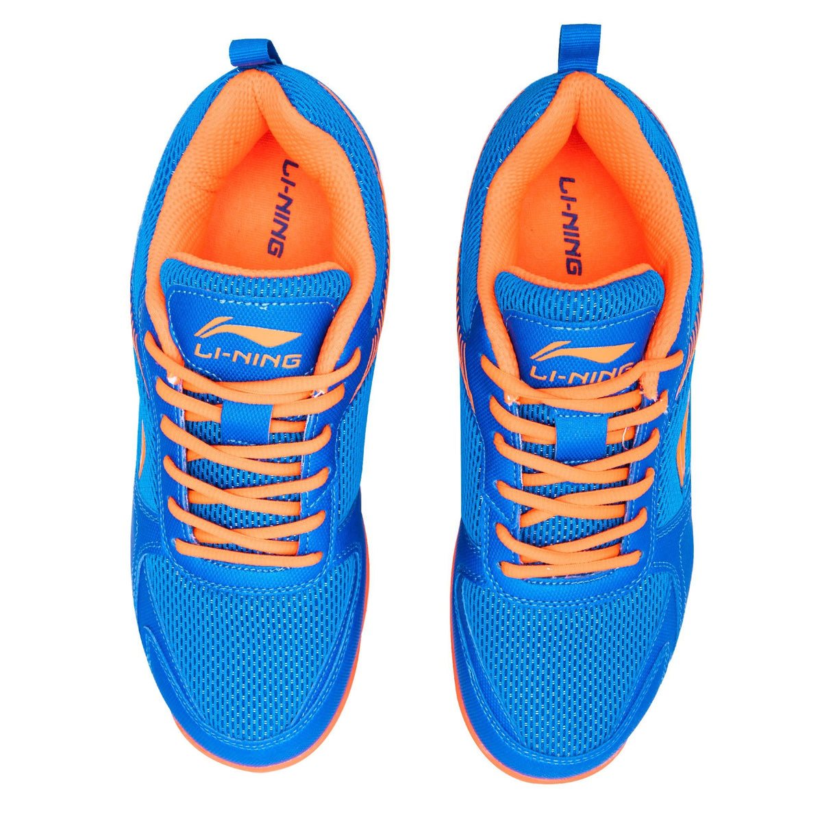 Li-Ning Ultra Badminton Shoe-Blue/Orange-9 UK
