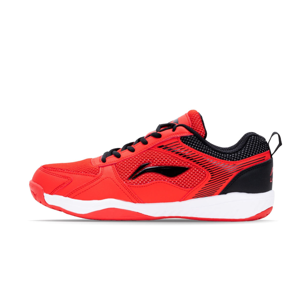 Li-Ning Ultra Badminton Shoe-Red/Black-9 UK