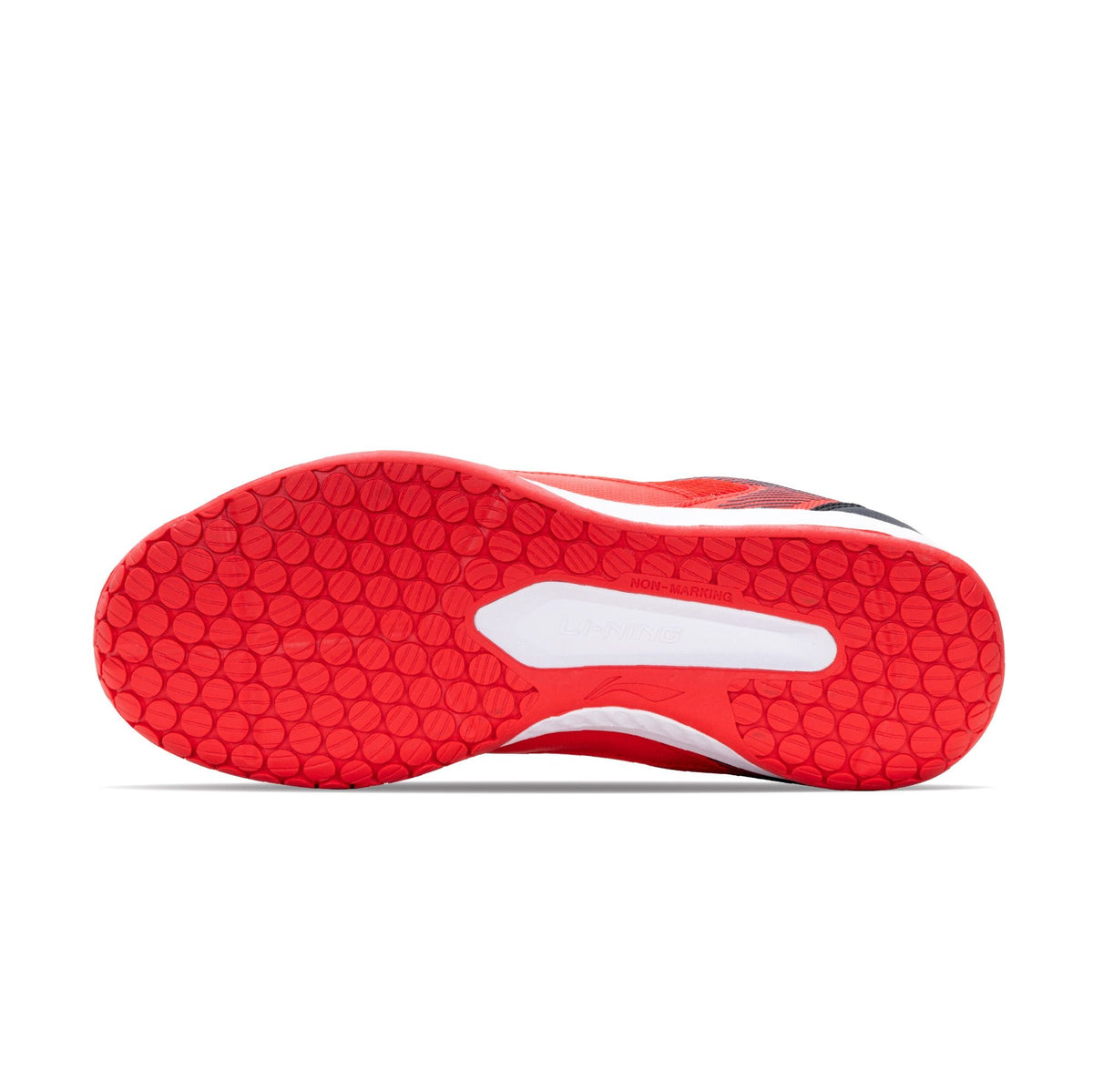 Li-Ning Ultra Badminton Shoe-Red/Black-9 UK