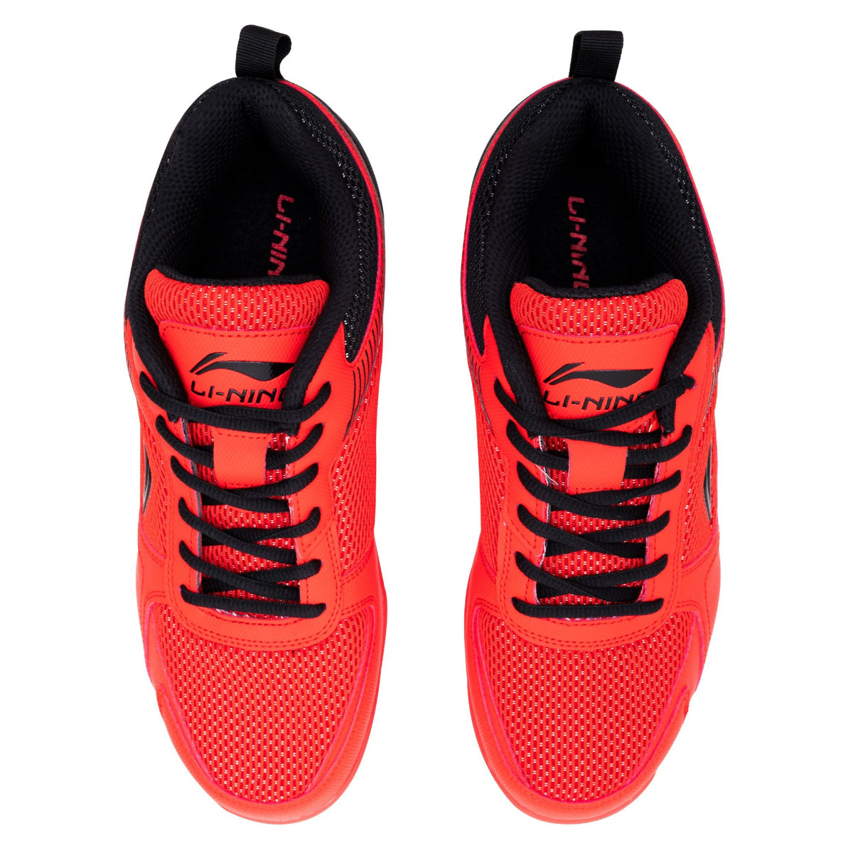 Li-Ning Ultra Badminton Shoe-Red/Black-9 UK