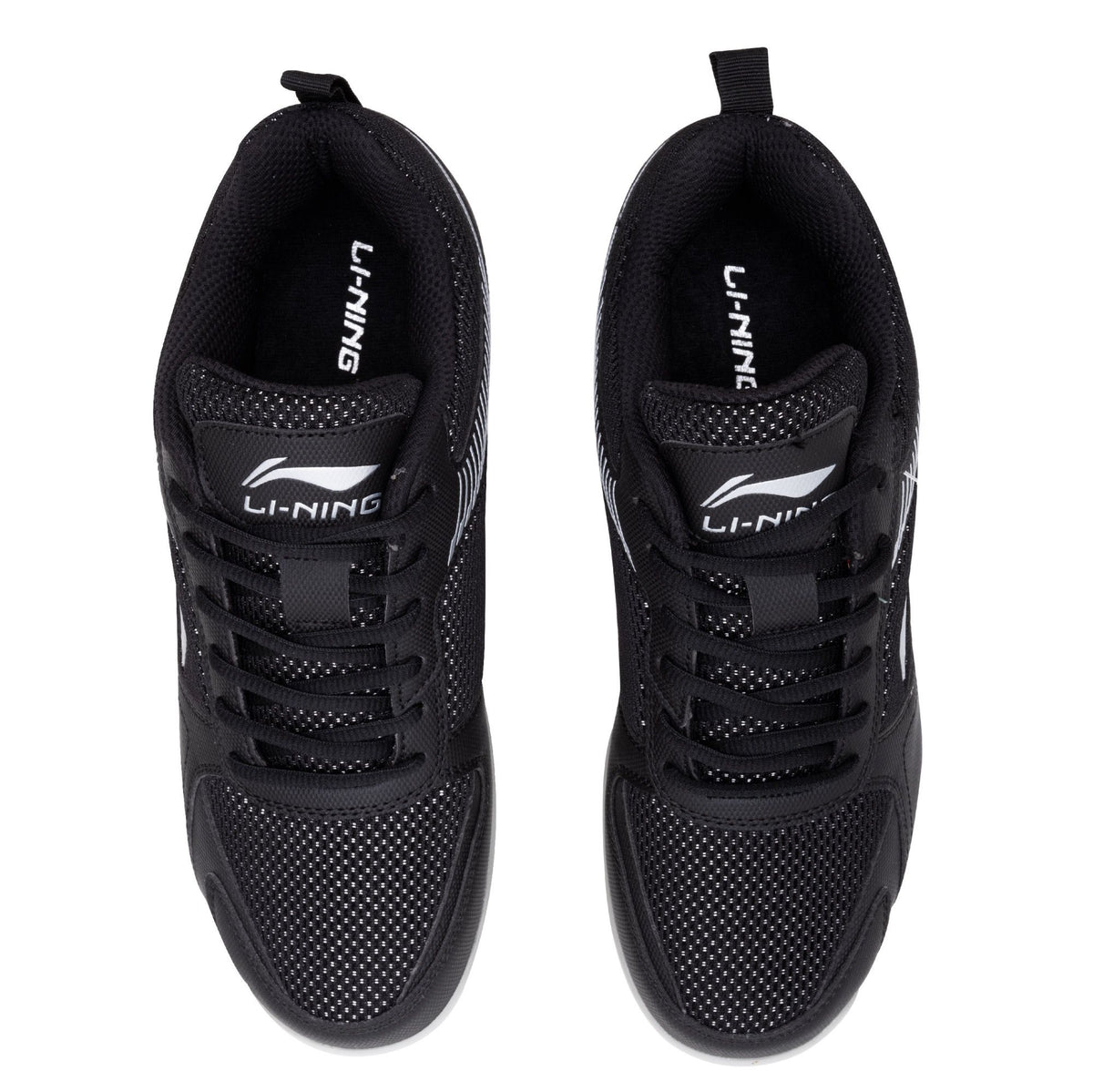 Li-Ning Ultra Badminton Shoe-Black/Silver-9 UK