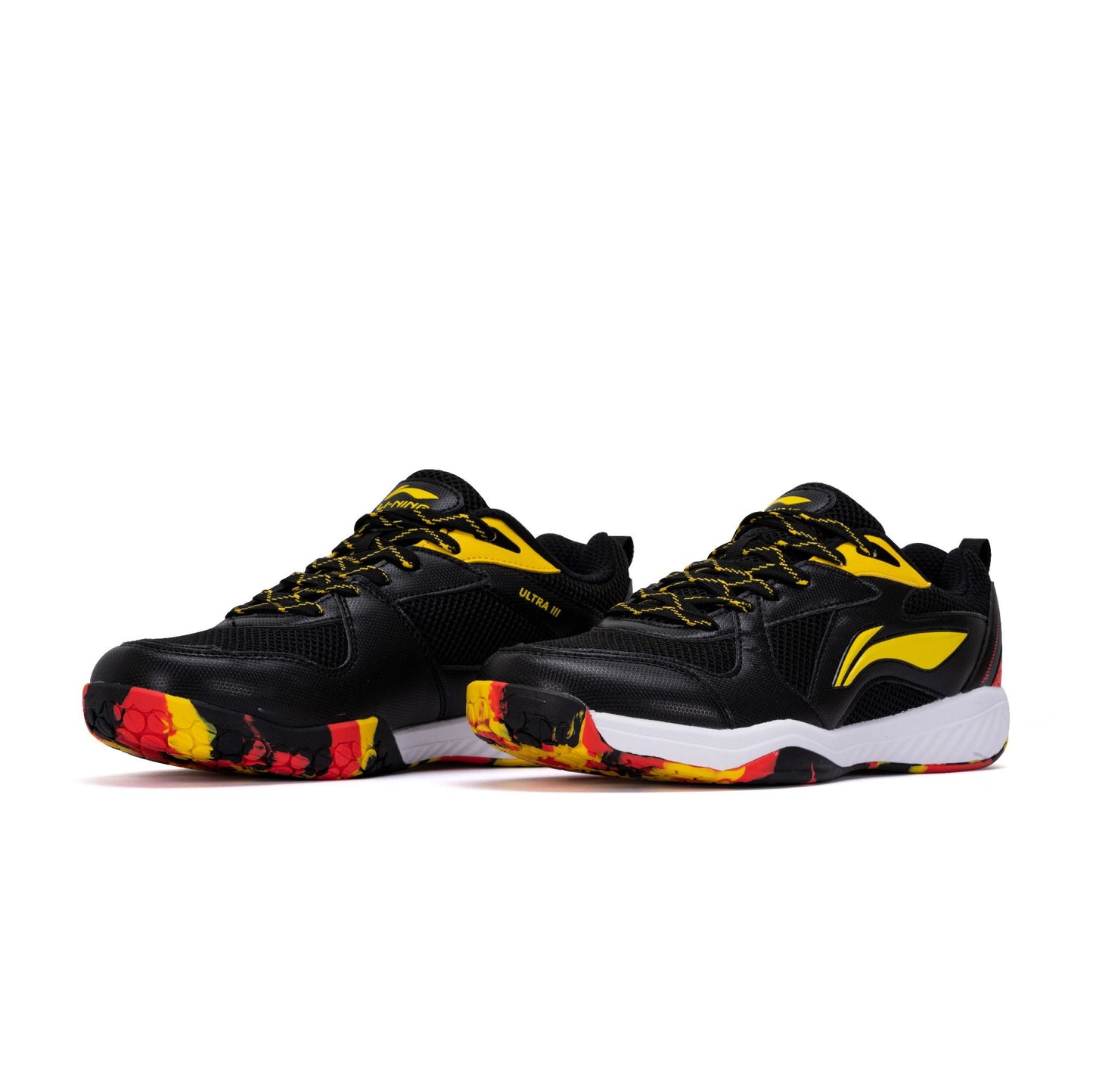 Li-Ning Ultra III-Black, Yellow, Red-9 UK