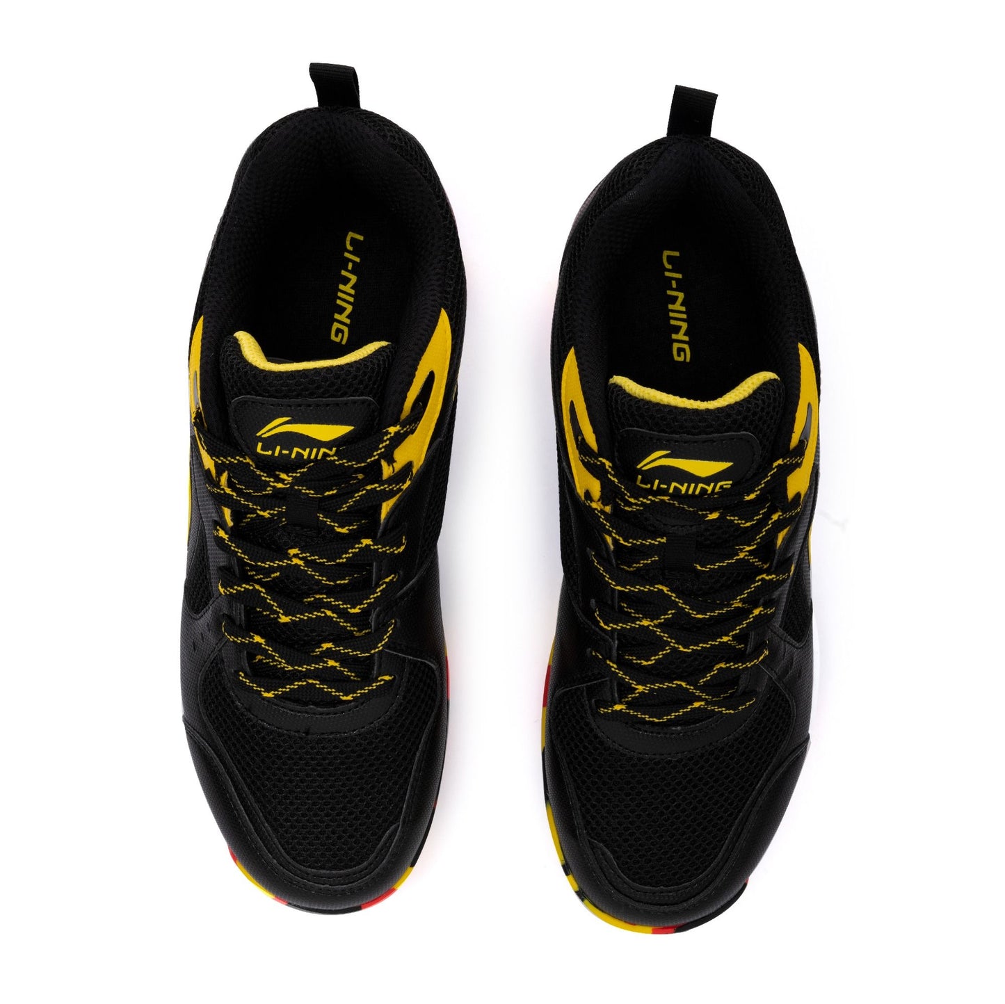 Li-Ning Ultra III-Black, Yellow, Red-9 UK