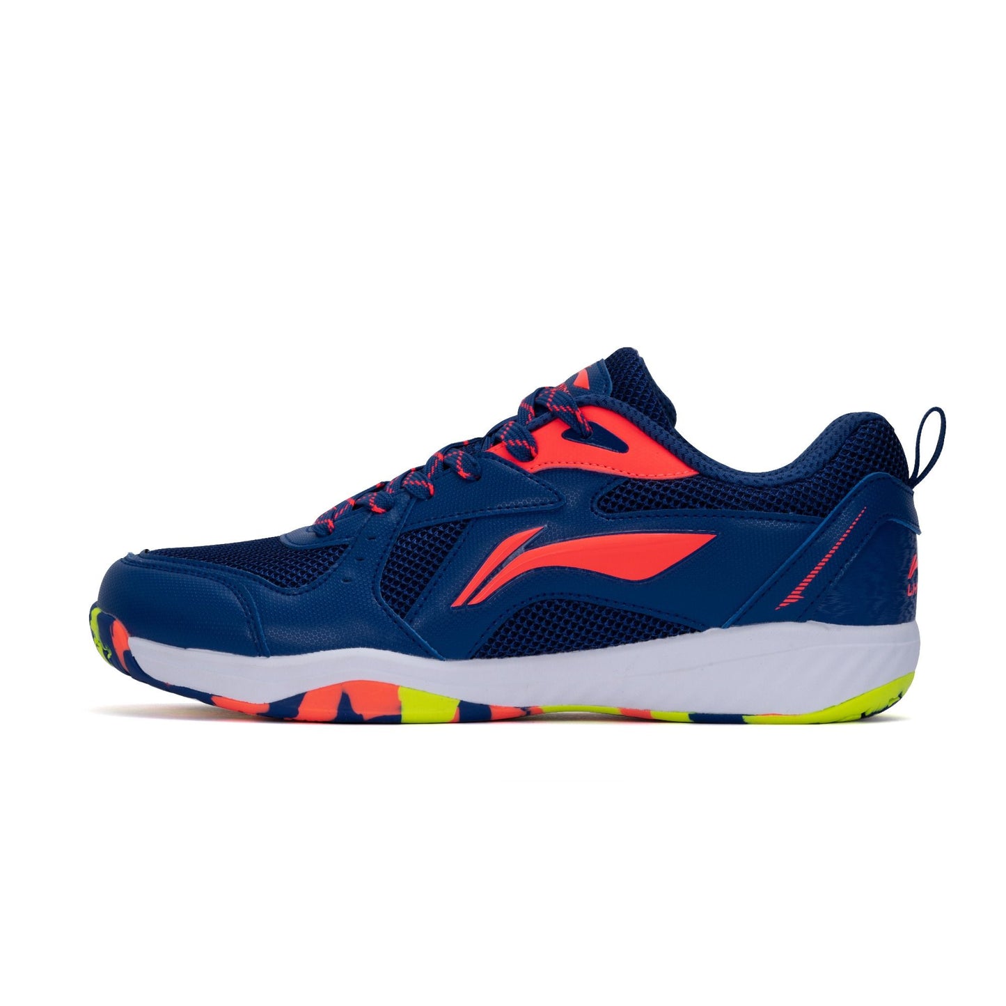 Li-Ning Ultra III-Navy, Orange, Lime-9 UK