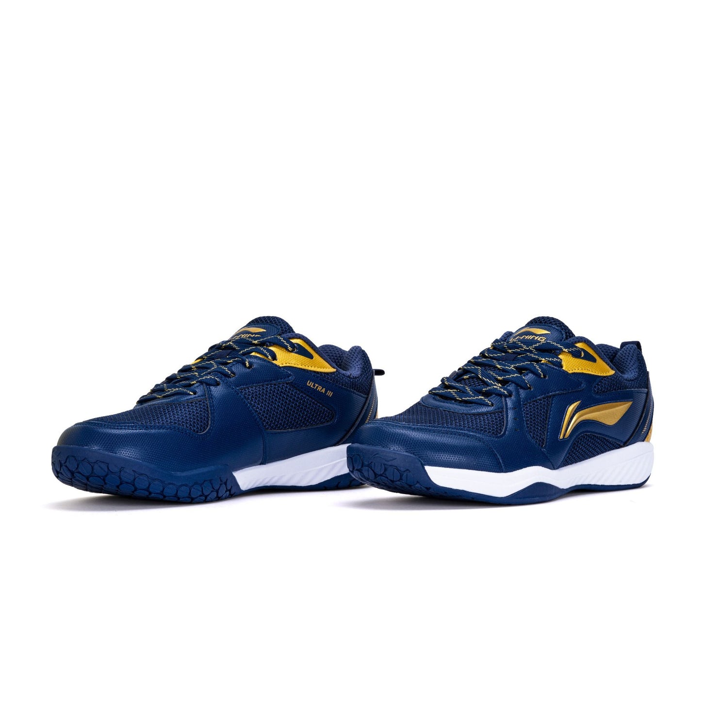 Li-Ning Ultra III-Navy/Gold-9 UK