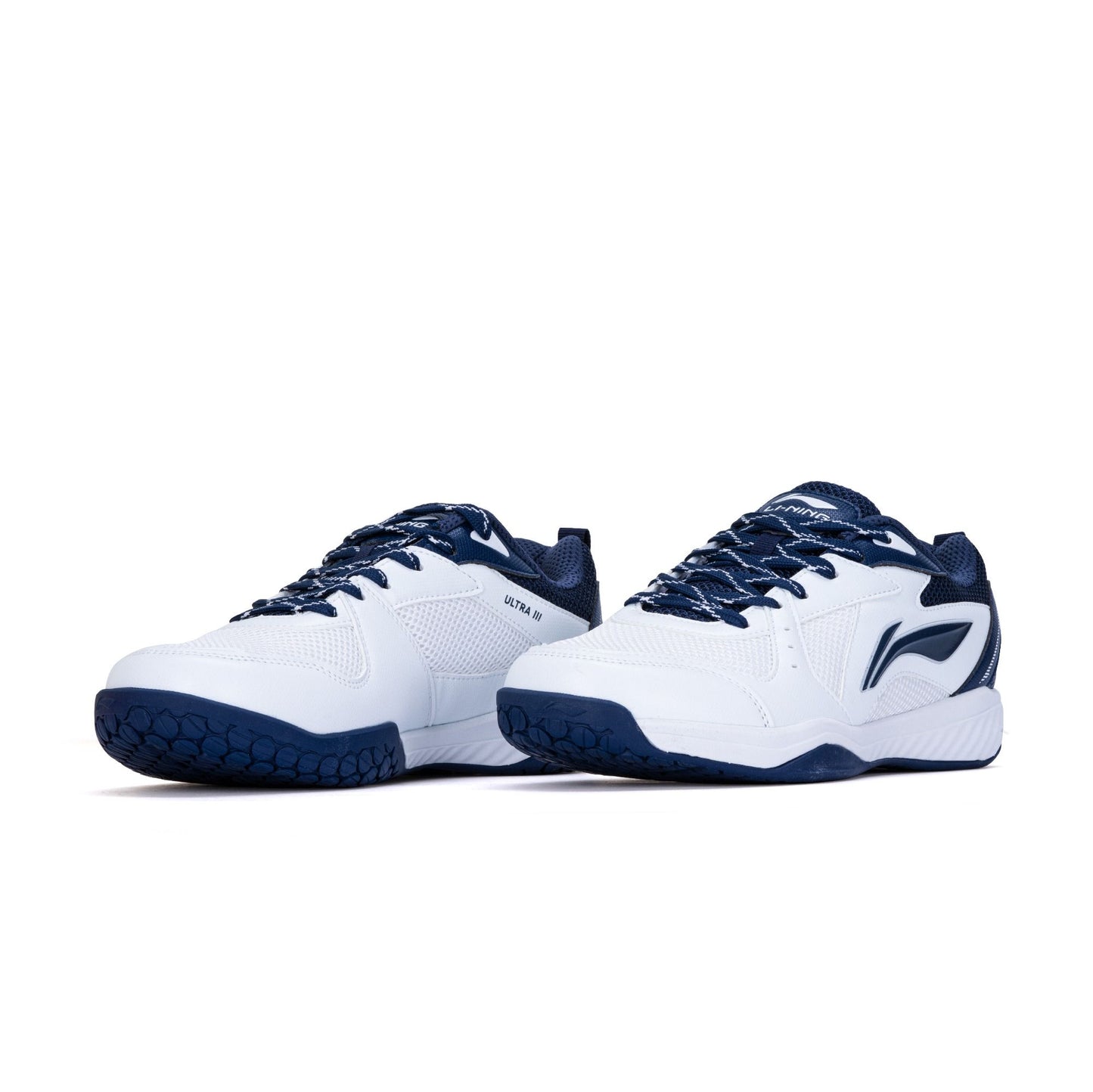 Li-Ning Ultra III-White/Navy-9 UK