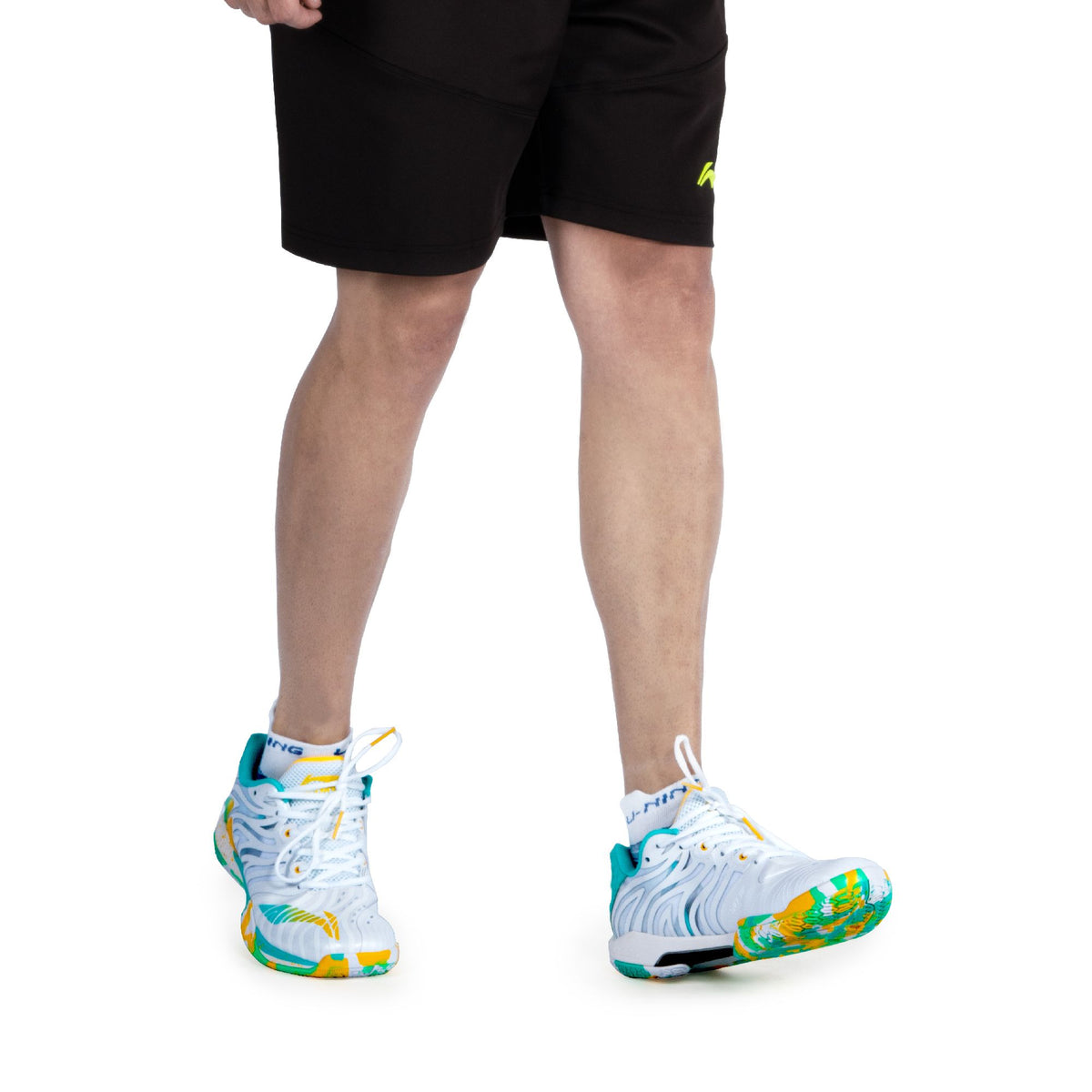 Li-Ning Cool Shark III-White-9 UK