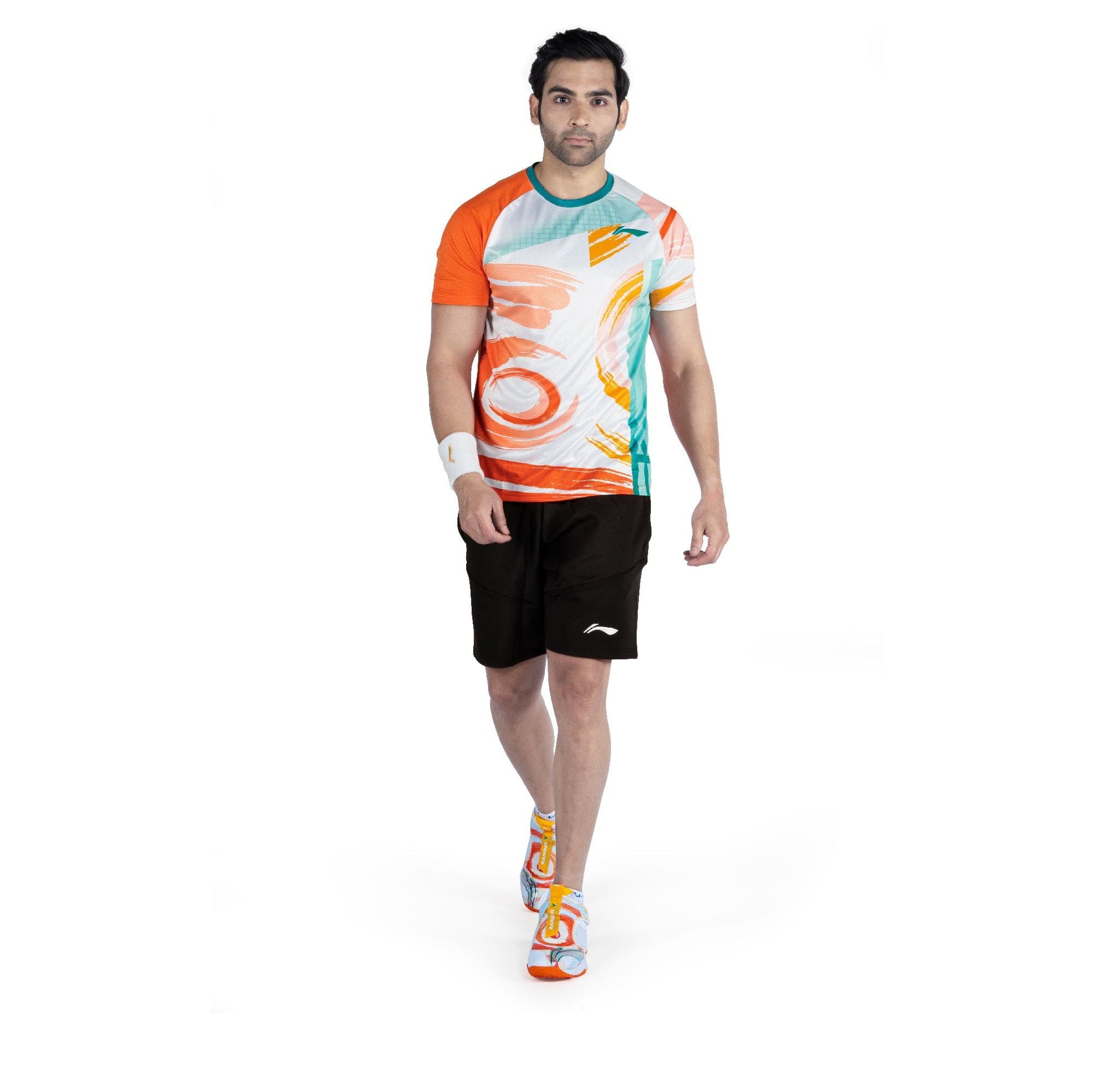 Li-Ning Ranger V Lite-White/Saffron-9 UK