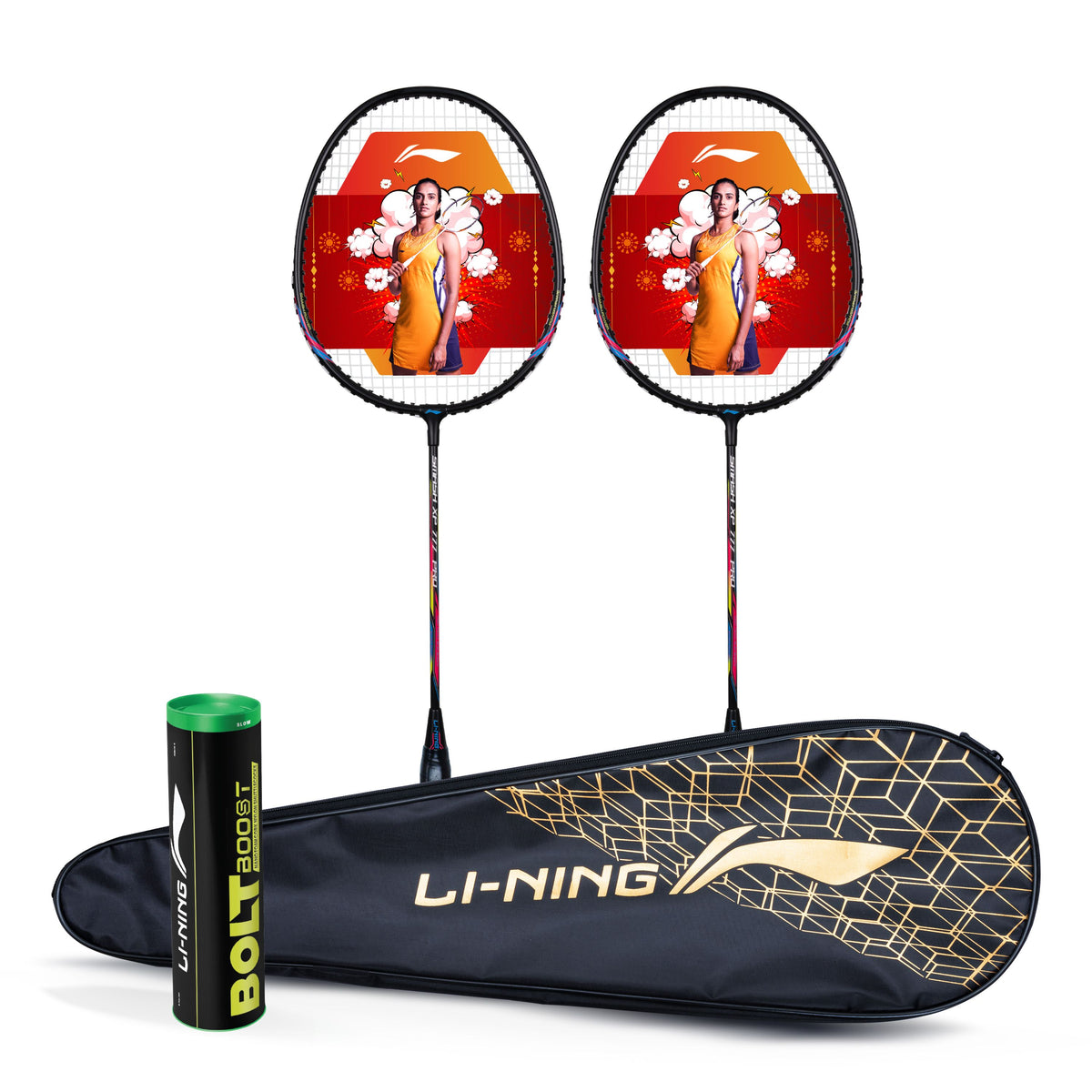 Li-Ning Diwali Gift Pack-Black/Pink