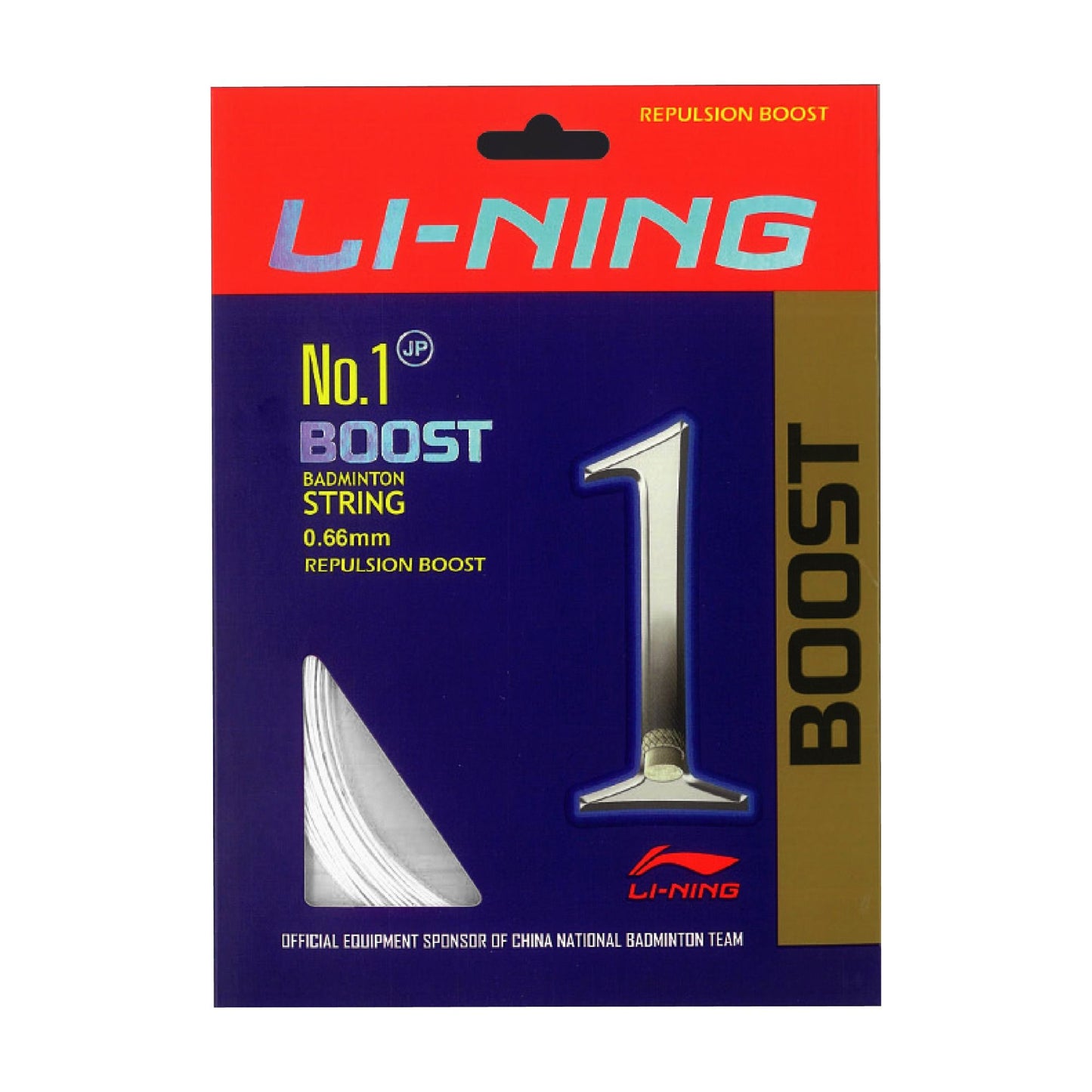 No. 1 Boost Badminton String-Alpine White