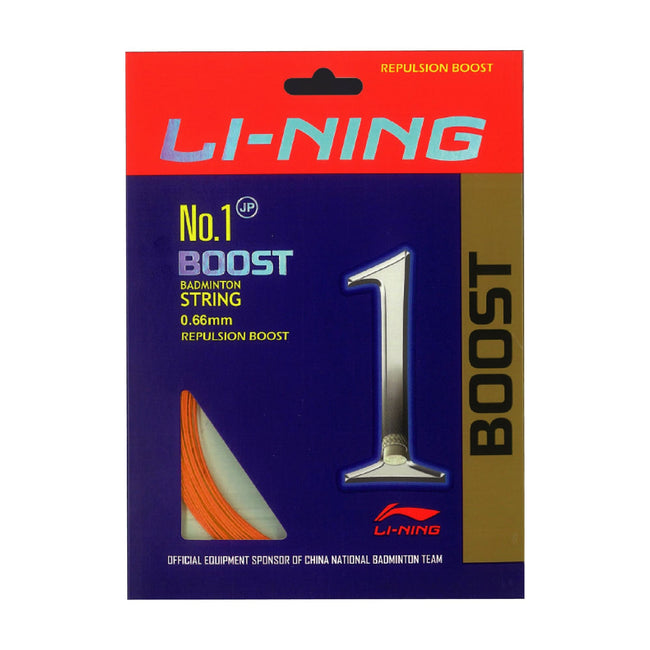 No. 1 Boost Badminton String-Outrageous Orange