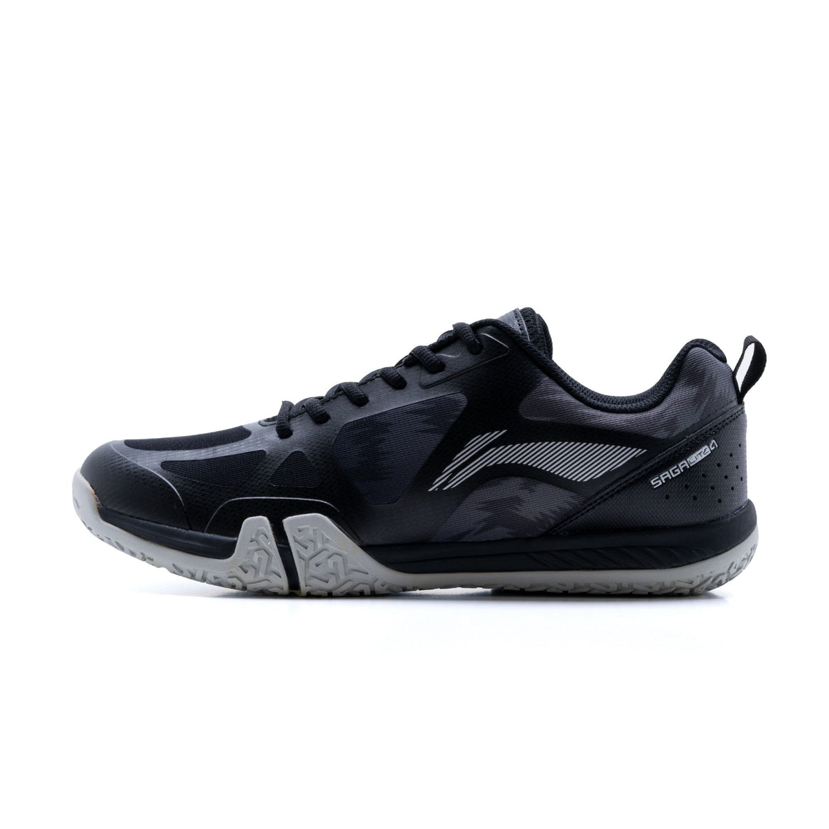 Li-Ning Saga Lite - 4-Black/Silver-9 UK