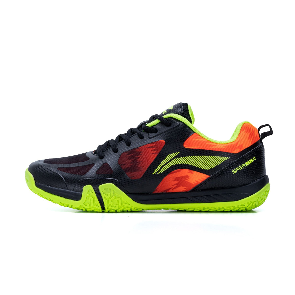 Li-Ning Saga Lite - 4-Black/Orange-9 UK