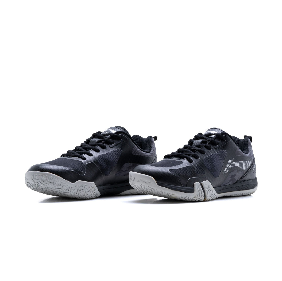 Li-Ning Saga Lite - 4-Black/Silver-9 UK